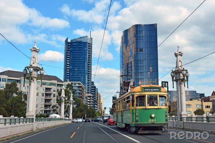 Tableau  Réseau de tramway de Melbourne