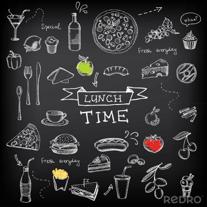 Tableau  Restaurant café menu, la conception de modèle.