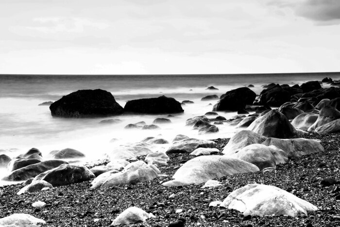 Tableau  Roches de plage