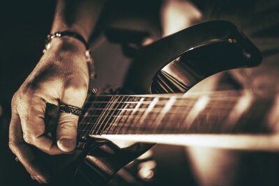 Tableau  Rockman Guitar Player