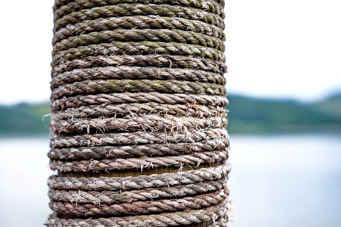 Tableau  Rope sur bois