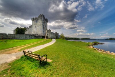 Tableau  Ross Castle, près de Killarney, Co. Kerry Irlande