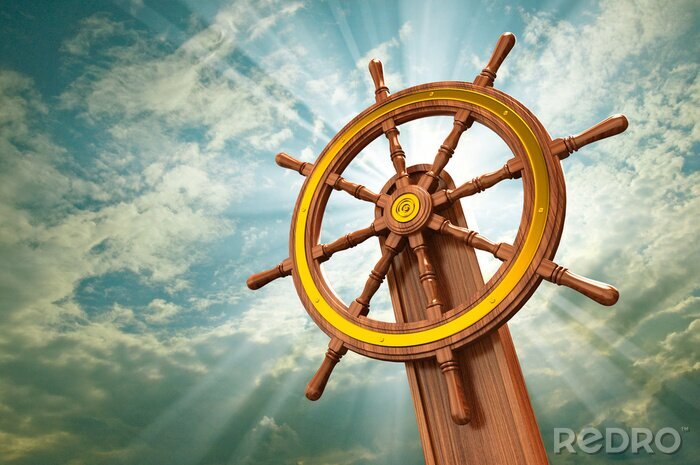 Tableau  roue de bateaux