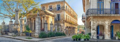 Rue et maisons la Havane