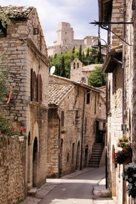 Rue village italien