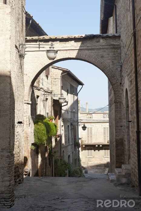 Tableau  Ruelle et escalier long
