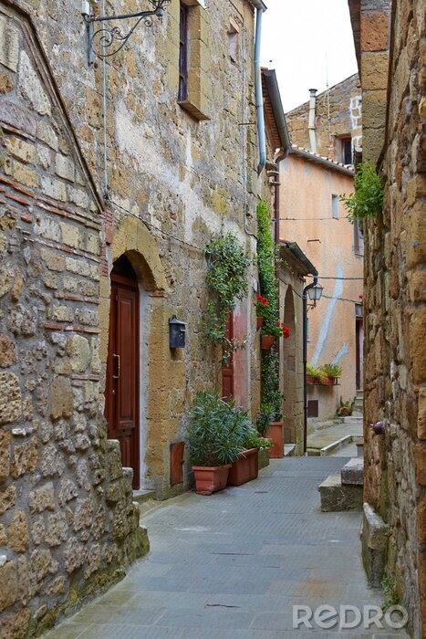 Tableau  Ruelle Vieille Ville Italie