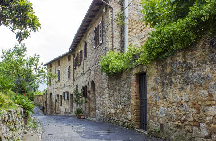 Tableau  San Gimignano - Toscane, Italie