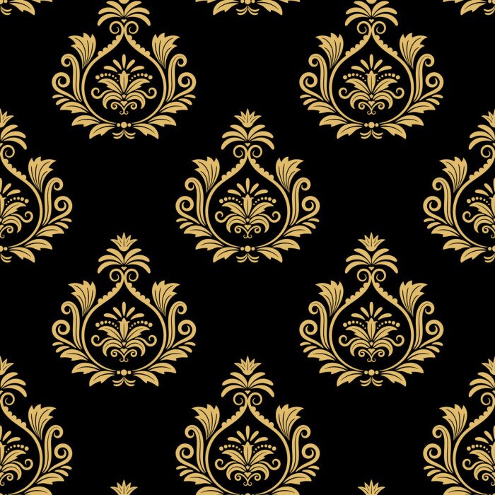 Tableau  Seamless, baroque, fond