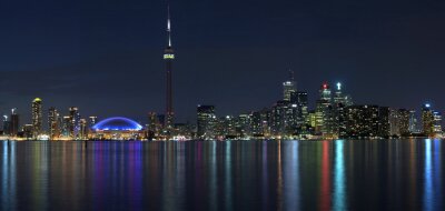 Tableau  secteur riverain de Toronto panorama