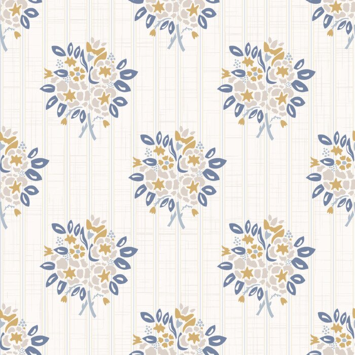 Tableau  Shabbby chic bouquet de fleurs