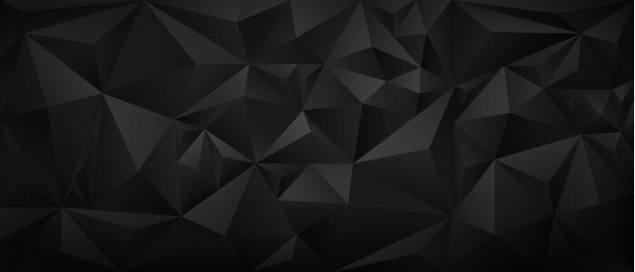 Tableau  Solides spatiaux noirs