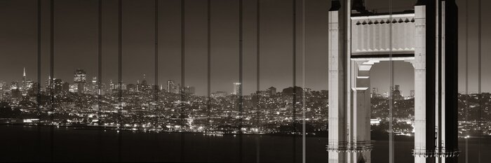 Tableau  Sommet du Golden Gate Bridge