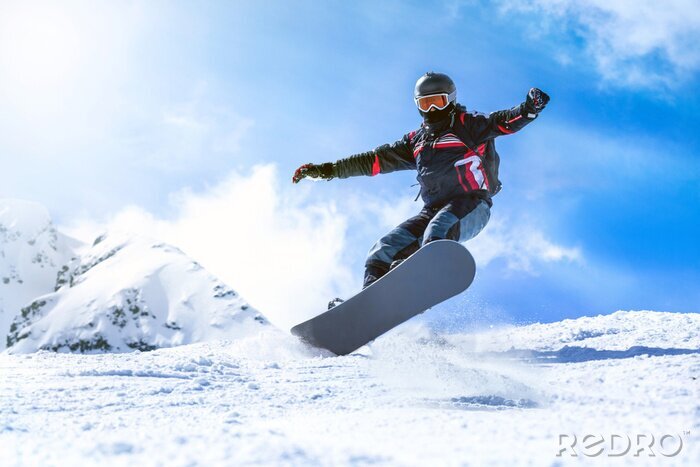 Tableau  Sport extrême snowboarding