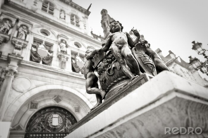 Tableau  Statues de Paris