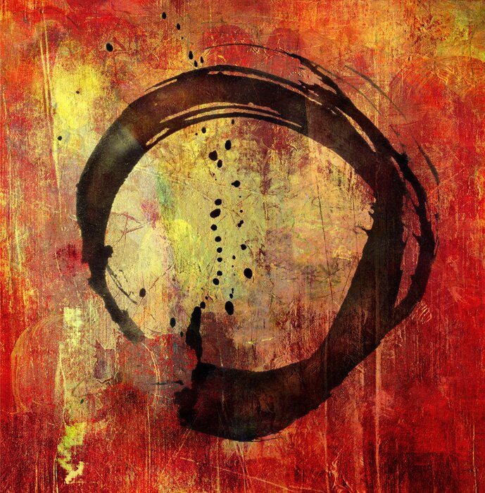 Tableau  Symbole d'Enso zen