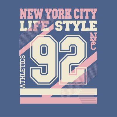T-shirt de ville de New York