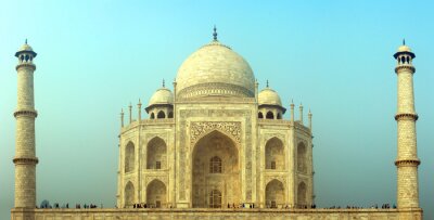 Tableau  Taj Mahal - célèbre mausolée en Inde