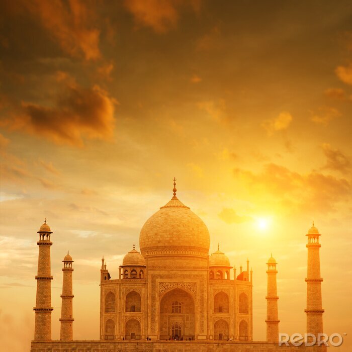Tableau  Taj Mahal L'Inde