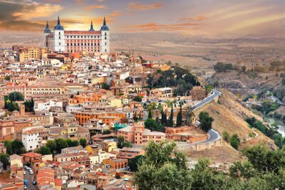 Tableau  Toledo - Espagne médiévale