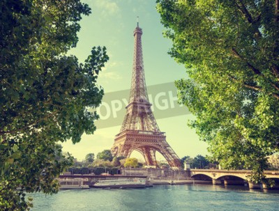 Tableau  Tour Eiffel, Paris. France