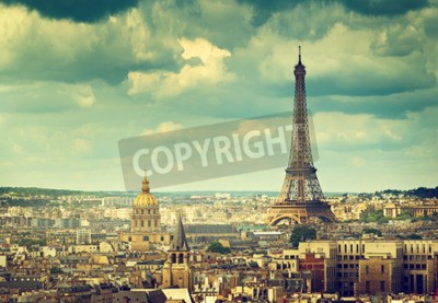 Tableau  Tour Eiffel, Paris. France
