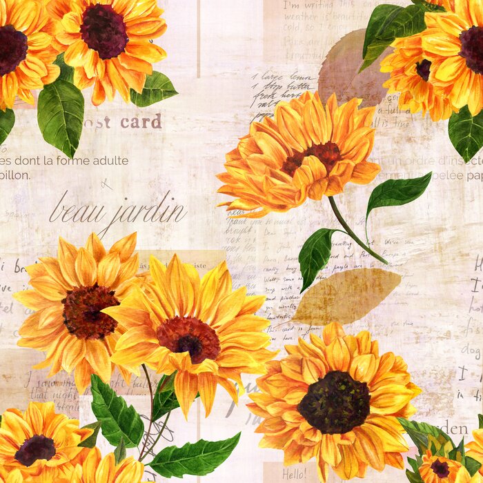Tableau  Tournesols français
