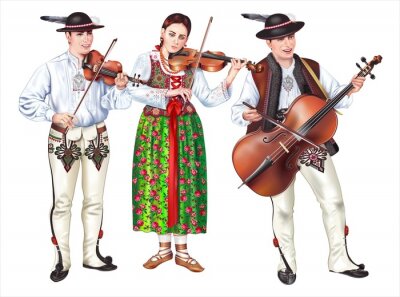Tableau  Traditional Polish Folk Band