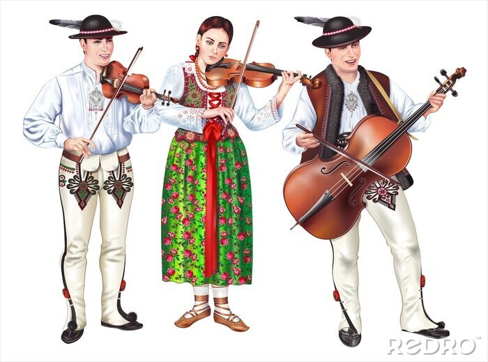 Tableau  Traditional Polish Folk Band