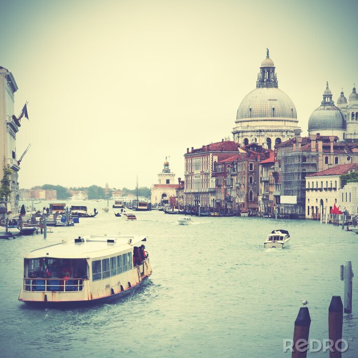 Tableau  Transport en commun vénitien