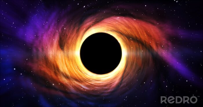 Tableau  Trou noir dans la galaxie