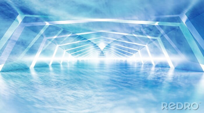 Tableau  Tunnel bleu