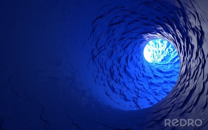 Tableau  Tunnel bleu
