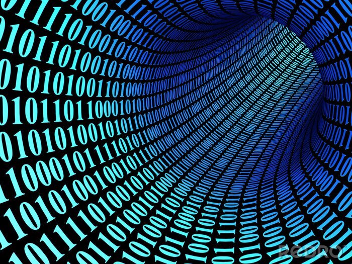 Tableau  Tunnel code binaire 3D