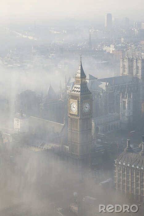 Tableau  Un épais brouillard frappe Londres