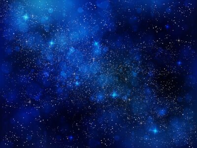 Un espace rempli d'étoiles