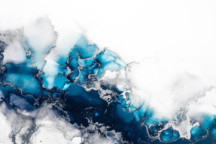 Tableau  Un méli-mélo de couleurs argentées