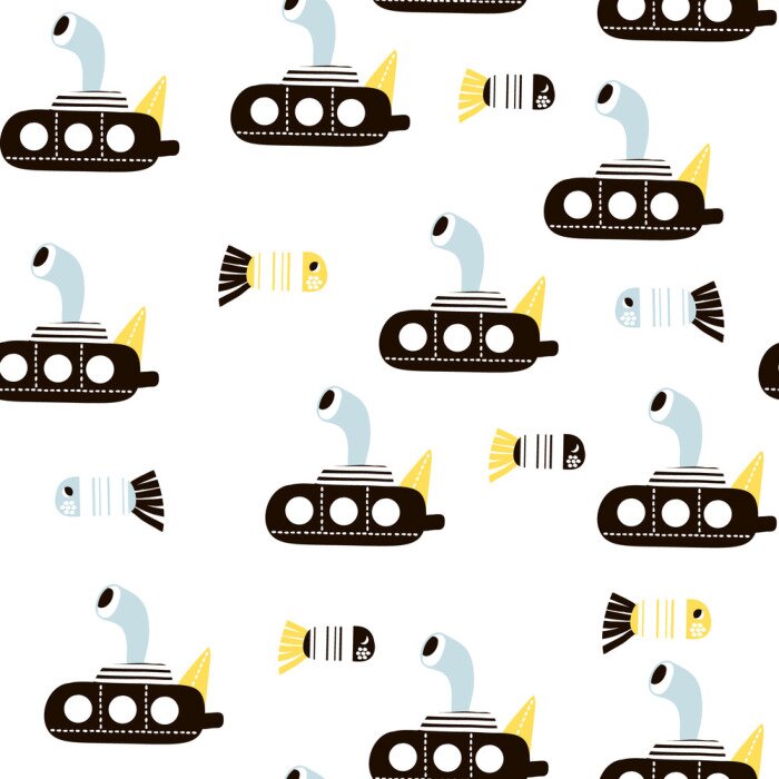 Tableau  Un voyage en sous-marin