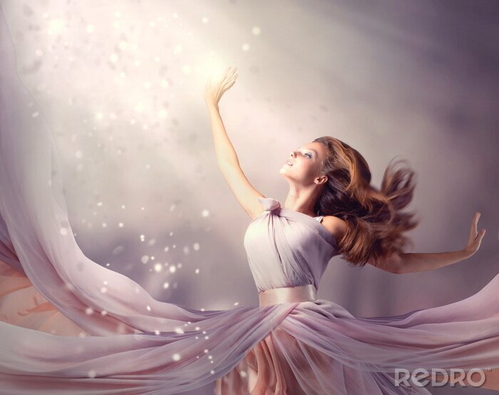 Tableau  Une danseuse magique