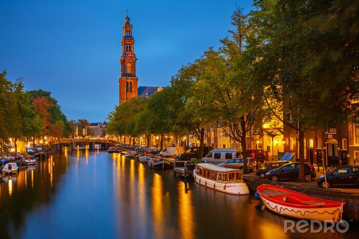 Tableau  Une église aux Pays-Bas