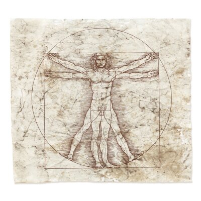 Tableau  Une gravure de Léonard de Vinci