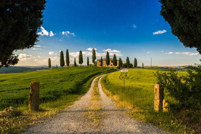 Tableau  Val d'Orcia ferme