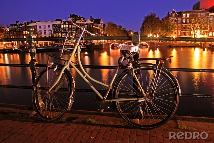 Tableau  Vélo hollandais à Amsterdam