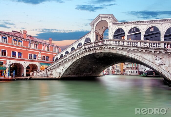 Tableau  Venise Italie Pont du Rialto