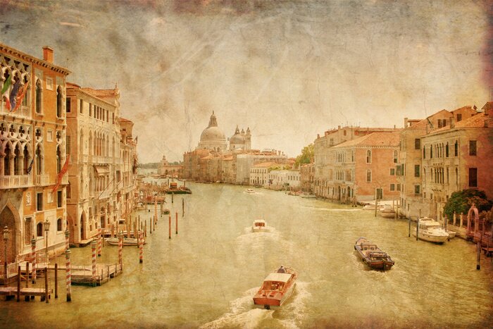 Tableau  Venise pittoresque rétro