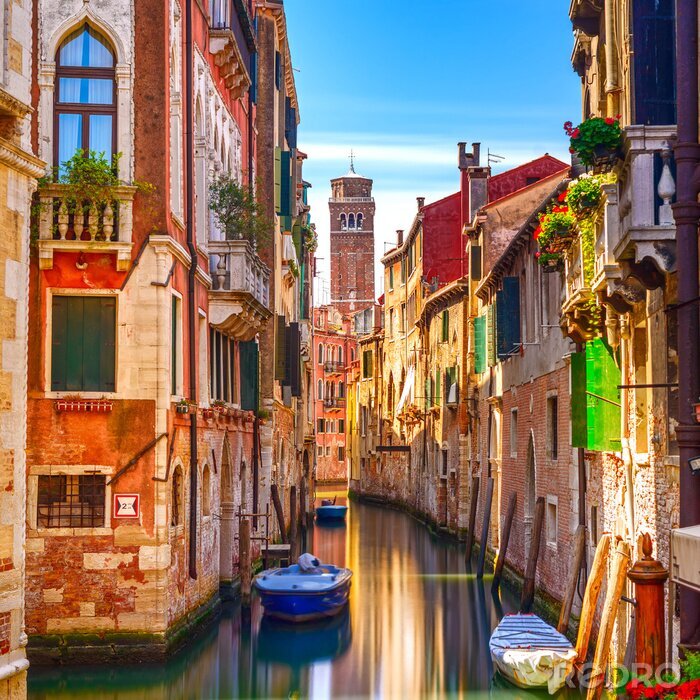 Tableau  Venise - version pittoresque et colorée
