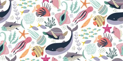 Vie sous-marine en couleurs