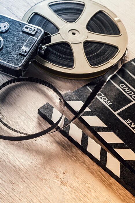 Tableau  Vieille bande de film