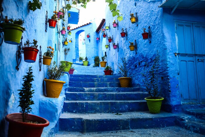 Tableau  Ville bleue Chefchaouen