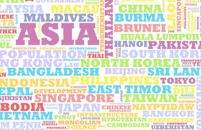 Tableau  Visitez Asie